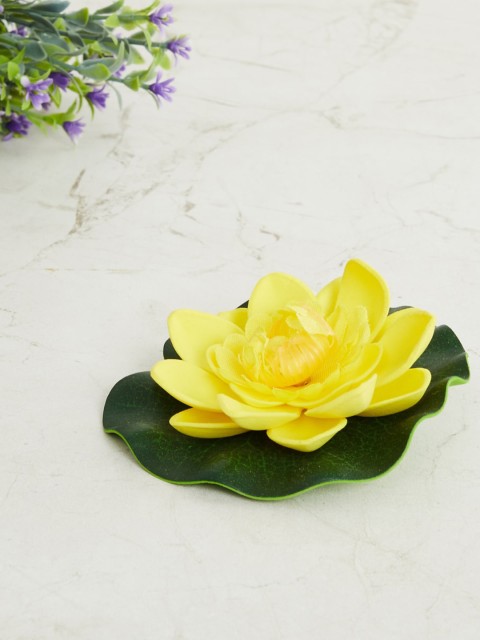 

Home Centre Yellow Cascade Artificial Floating Lotus