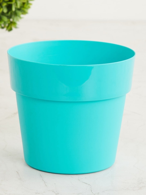 

Home Centre Teal Blue Solid V-Shape Planter