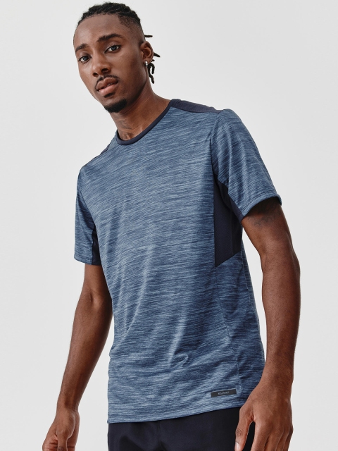 

Kalenji By Decathlon Men Blue Running T-shirt