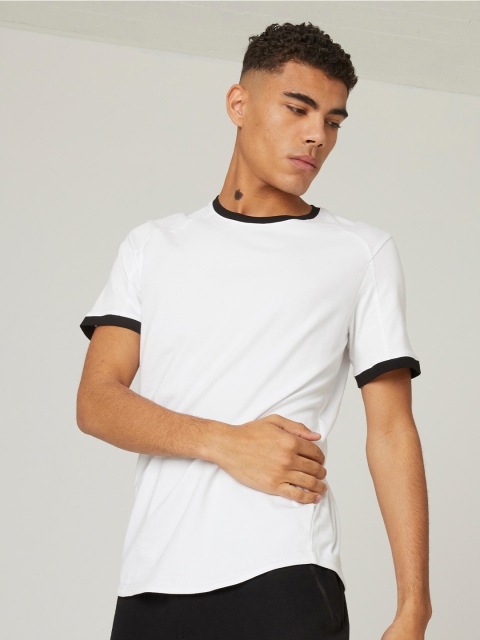 

NYAMBA By Decathlon Men White Pilates T-shirt