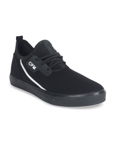 

CIPRAMO SPORTS Men Black Sneakers