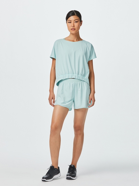 

Domyos By Decathlon Women Blue T-shirt