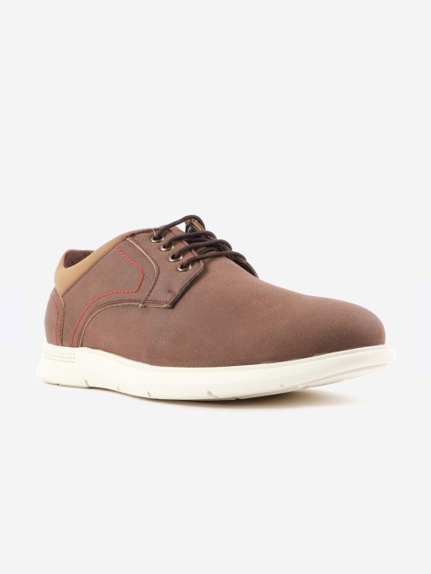 

Carlton London Men Brown Lightweight Sneakers