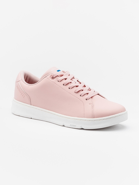 

Newfeel By Decathlon Women Pink Solid Textile Non-Marking Walking Shoes