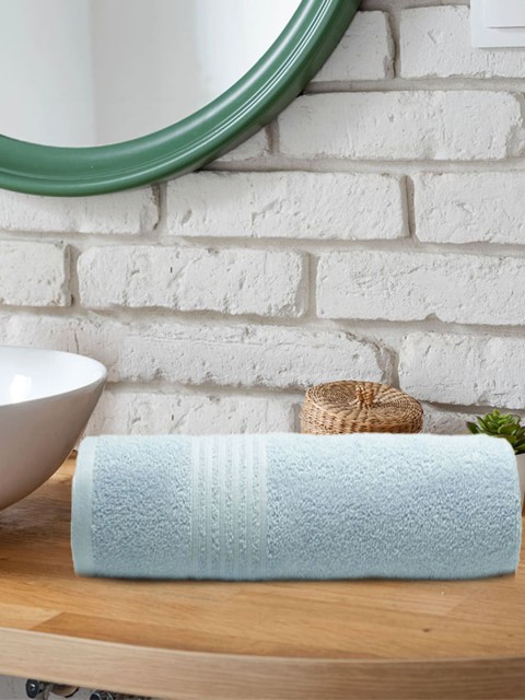 

Trident Blue Cotton Blend 380 GSM Bath Towel