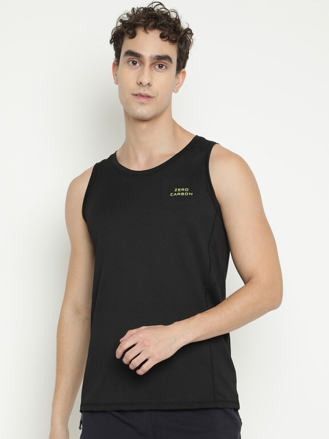 

V2 Value & Variety Men Black Printed Innerwear Vest