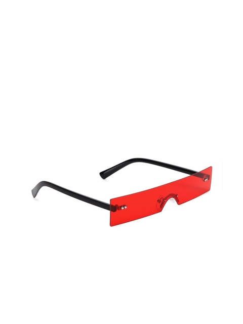 

FOREVER 21 Women Red Lens & Black Other Sunglasses