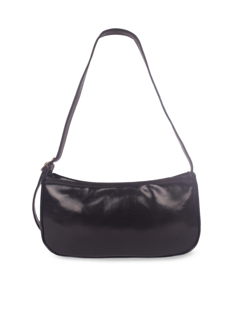 

Bagkok Black PU Structured Shoulder Bag