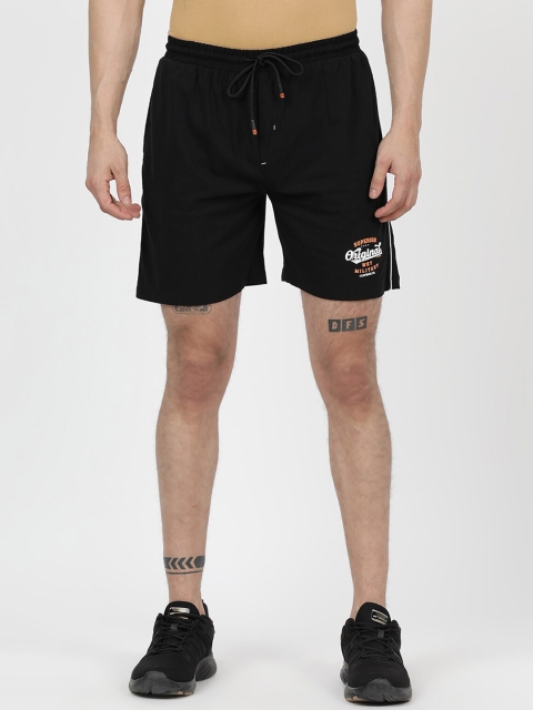 

V2 Value & Variety Men Black Sports Shorts