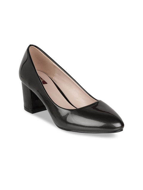 

SHUZ TOUCH Black Block Pumps