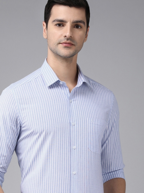 

Arrow Men Blue & White Vertical Stripes Original Slim Fit Formal Shirt