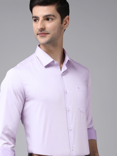 

Arrow Men Lavender Manhattan Slim Fit Formal Shirt