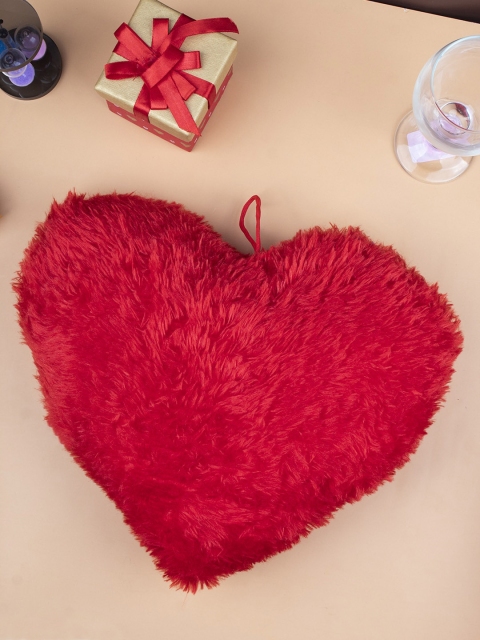 

MARKET99 Red Designer Heart Shape Cushion