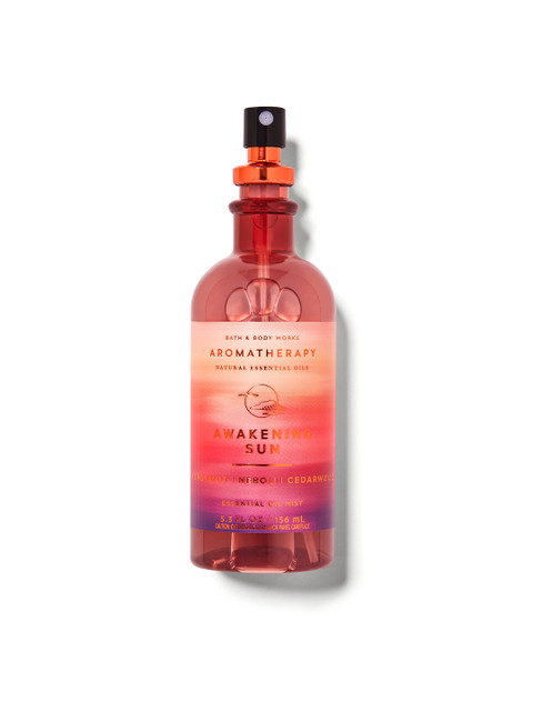 

Bath & Body Works Women Aromatherapy Awakening Sun Essential Oil Body Mist - 156 ml, Pink