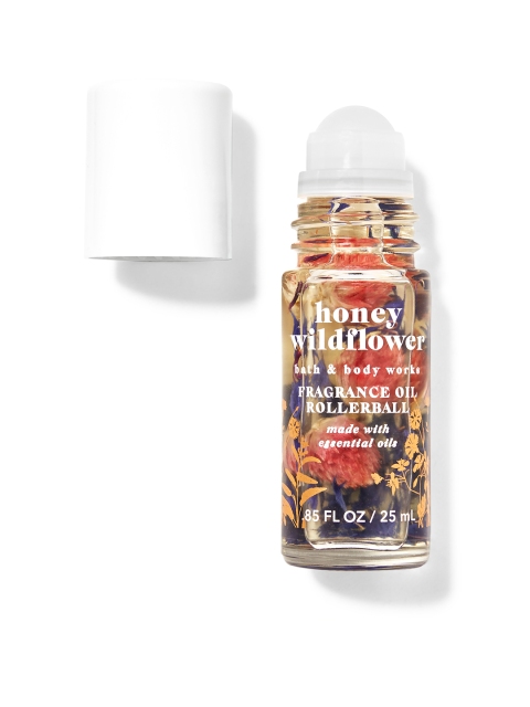

Bath & Body Works Honey Wildflower Fragrance Oil Rollerball - 25 ml, Brown