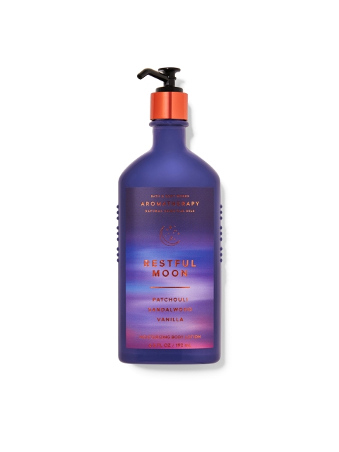 

Bath & Body Works Restful Moon Moisturizing Body Lotion - 192 ml, Blue