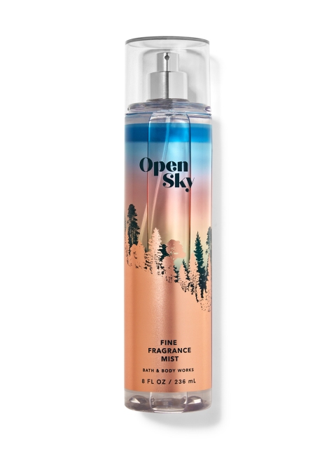 

Bath & Body Works Women Open Sky Fine Fragrance Mist 236ml, Rose gold