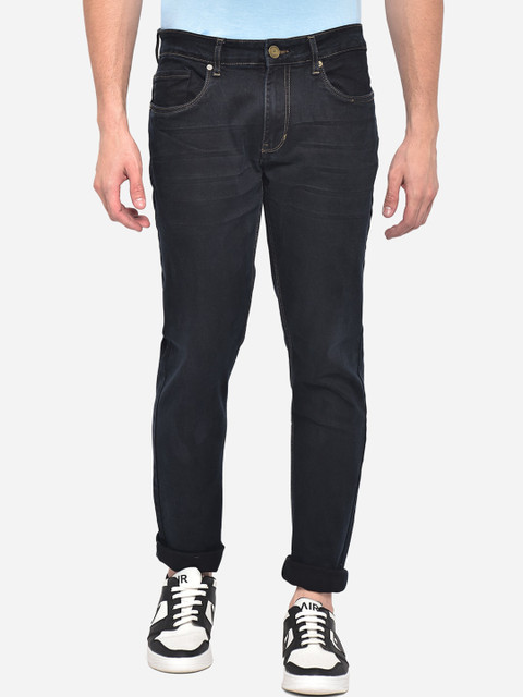 

JADE BLUE Men Blue Straight Fit Stretchable Jeans