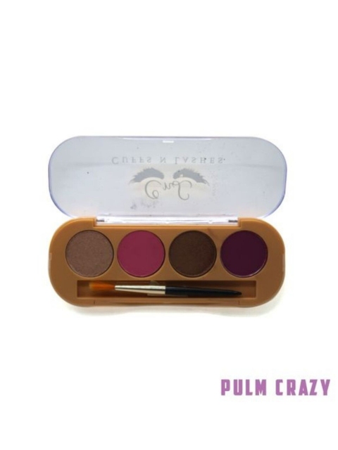 

CUFFS N LASHES Handy-Dandy Eyeshadow Palette - Plum Crazy, Multi