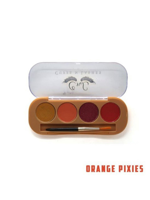 

CUFFS N LASHES Handy-Dandy Eyeshadow Palette - Orange Pixies, Multi
