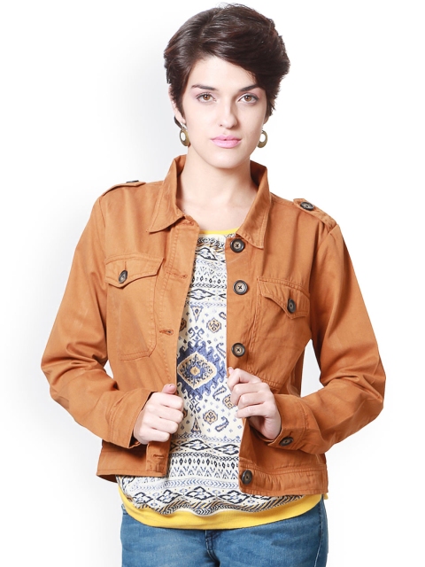 

People Tan Brown Jacket