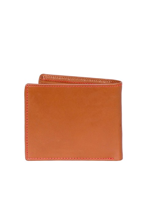 

Justanned Men Tan Solid Wallet