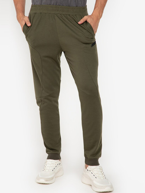 

ZALORA ACTIVE Men Green Regular Fit Trousers