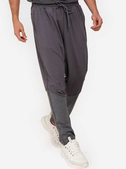 

ZALORA ACTIVE Men Grey Polyester Solid Lounge Pants