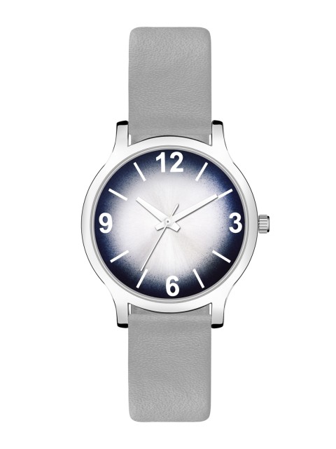 

Rage Enterprise Women Grey Brass Dial & Grey Leather Straps Analogue Watch RW355