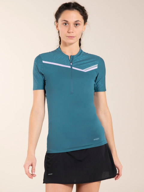 

EVADICT By Decathlon Women Blue Running T-shirt