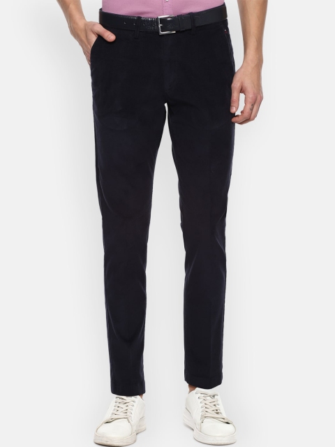 

Louis Philippe Sport Men Navy Blue Slim Fit Trousers