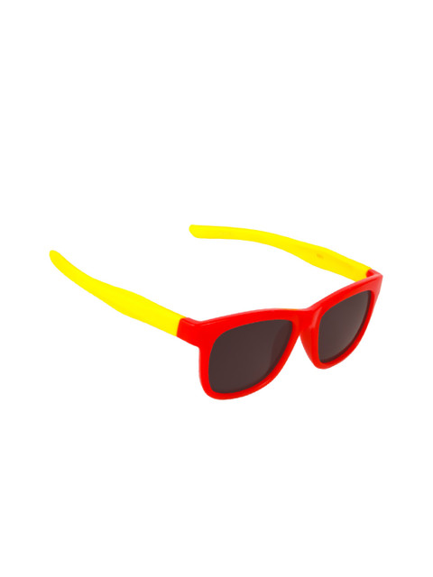 

Spiky Kids Yellow & Red Wayfarer Sunglasses With UV Protected Lens