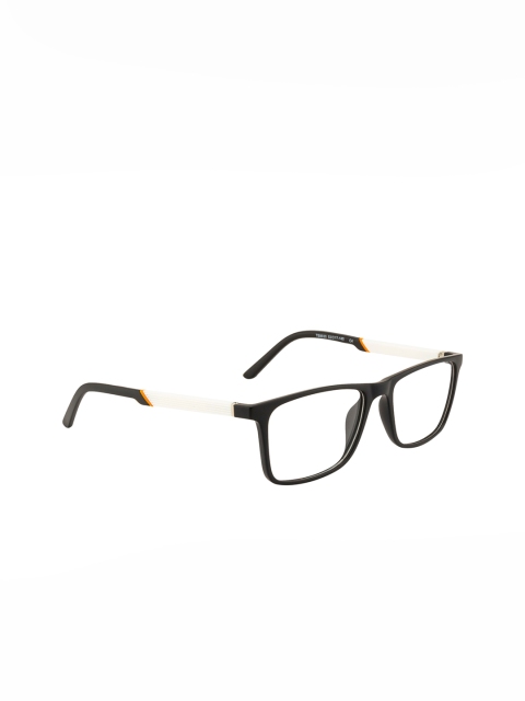 

Ted Smith Unisex Black & White Full Rim Wayfarer Frames