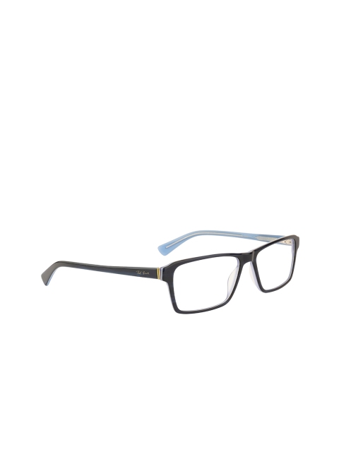 

Ted Smith Unisex Blue & Black Full Rim Rectangle Frames TSL-119_C9