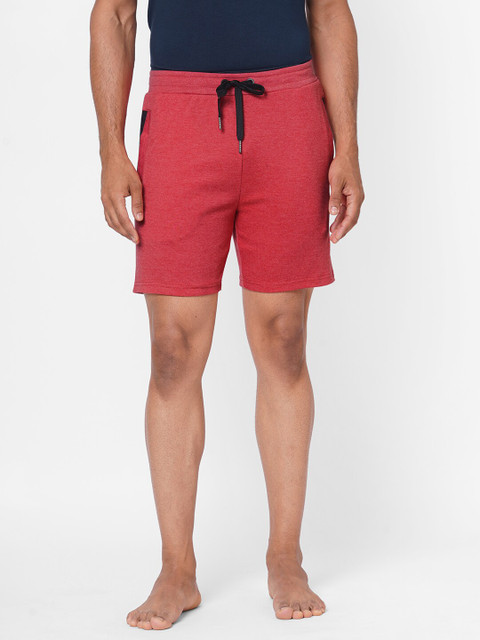 

Sweet Dreams Men Red & Black Lounge Shorts