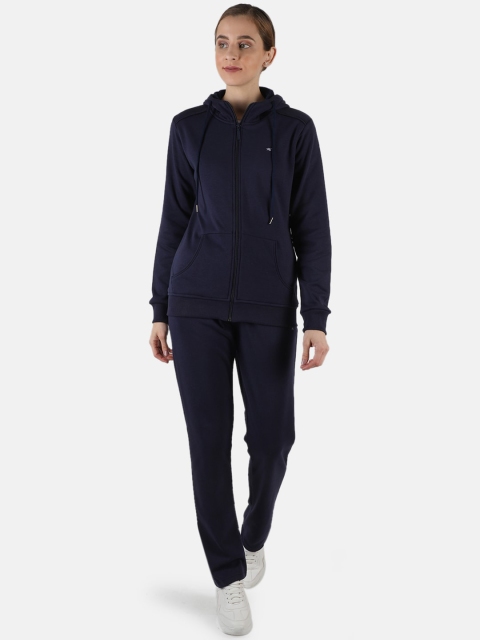 

Monte Carlo Women Blue Solid Tracksuit