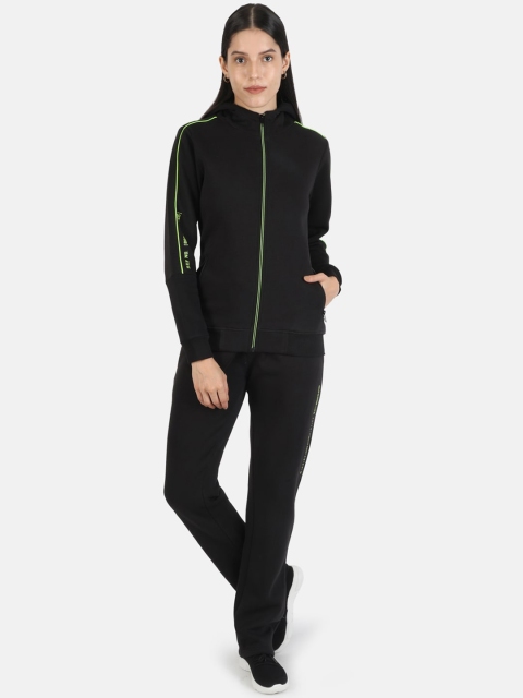 

Monte Carlo Women Black Solid Tracksuit