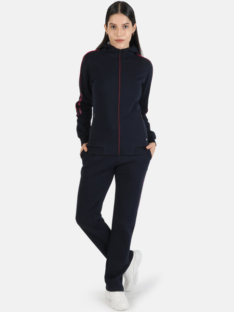 

Monte Carlo Women Navy Blue Solid Tracksuit