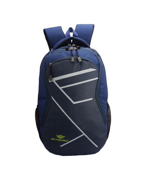 

Metronaut Unisex Black Colourblocked Backpack