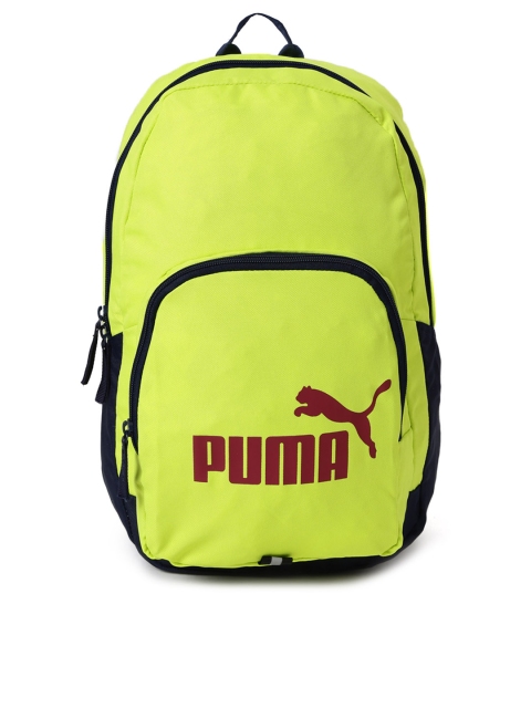 

PUMA Unisex Green & Navy Phase Backpack