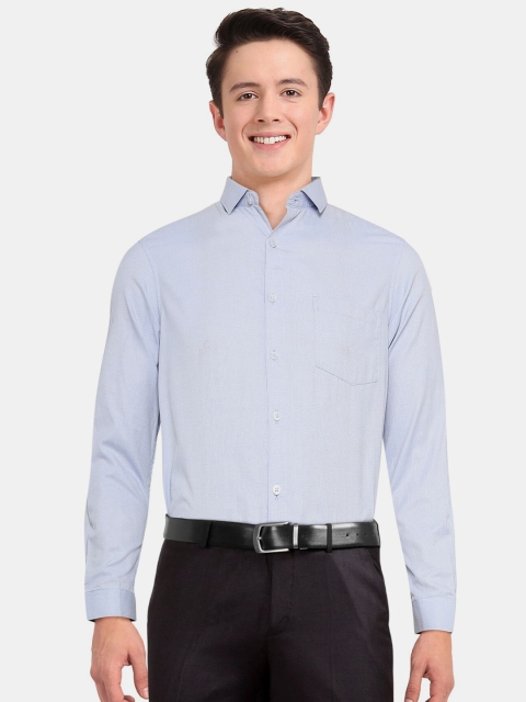 

Excalibur Men Blue Formal Shirt