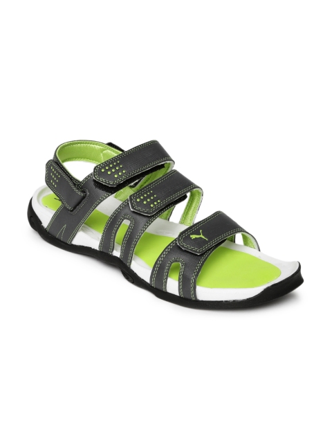 

PUMA Men Charcoal Grey Aripon 3 DP Sports Sandals
