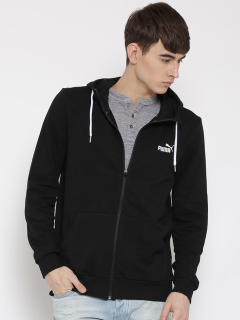 

PUMA Black Rebel FZ Printed Hooded Sweatshirt