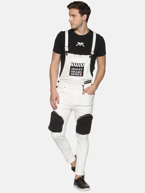 

KULTPRIT Men White & Black Two-Piece