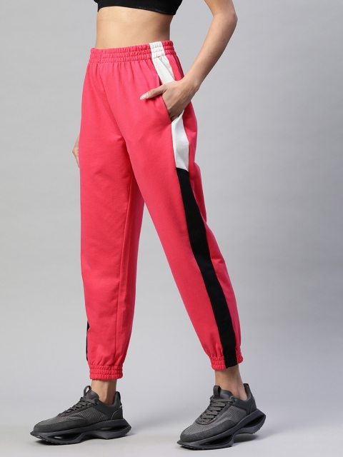

Laabha Women Pink Solid Joggers