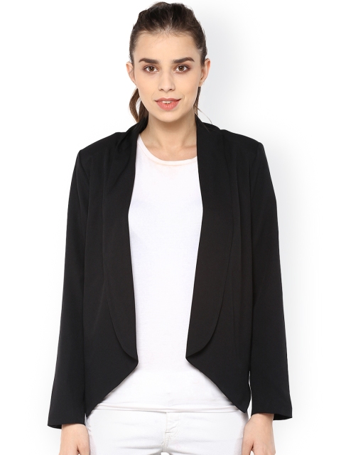 

Harpa Black Open Front Jacket