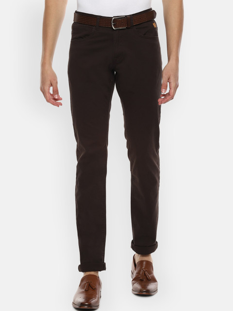 

Van Heusen Sport Men Brown Slim Fit Trousers