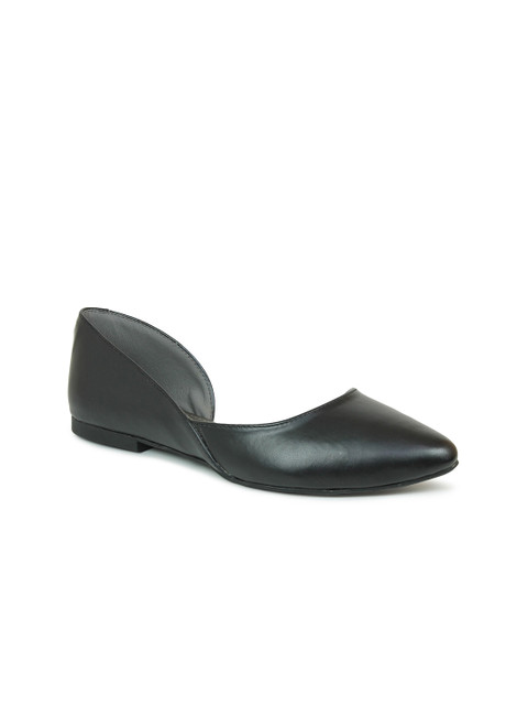 

Inc 5 Women Black Solid Ballerinas Flats