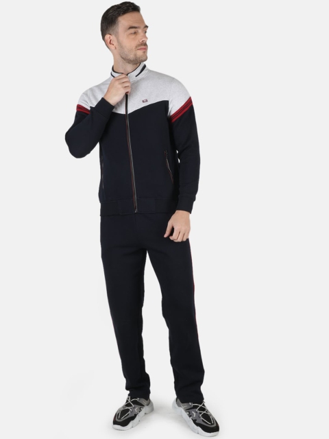 

Monte Carlo Men Navy Blue Solid Track Suit
