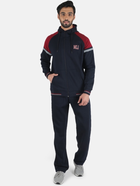 

Monte Carlo Men Navy Blue & Red Track Suit